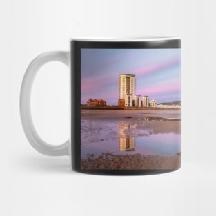 Meridian Tower and Swansea Bay Mug